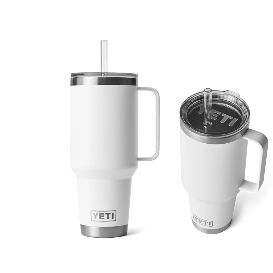 Rambler 42 Oz Straw Mug - ENJOY THE OUTDOORS