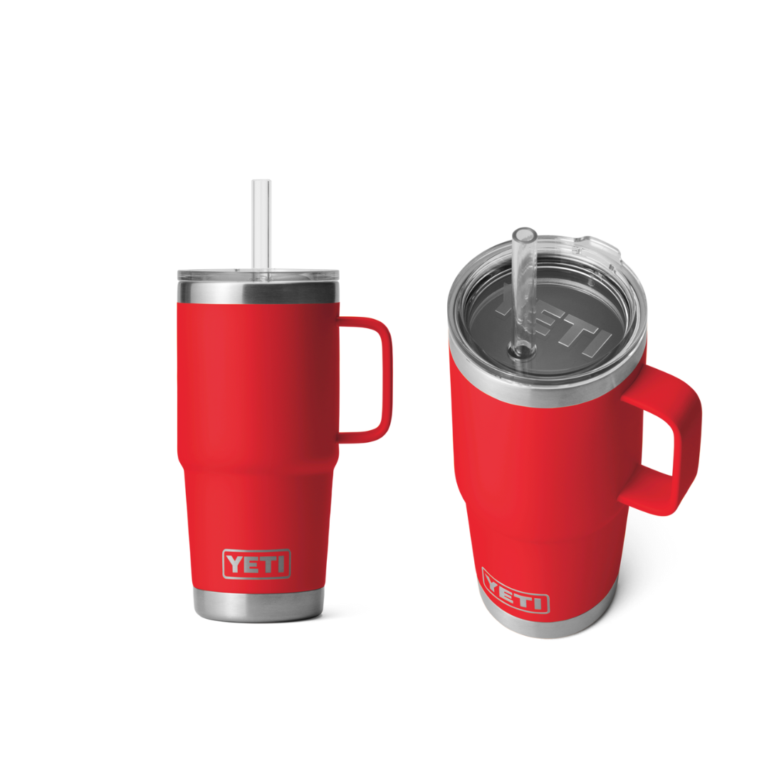 Rambler 25 Oz Straw Mug - ENJOY THE OUTDOORS