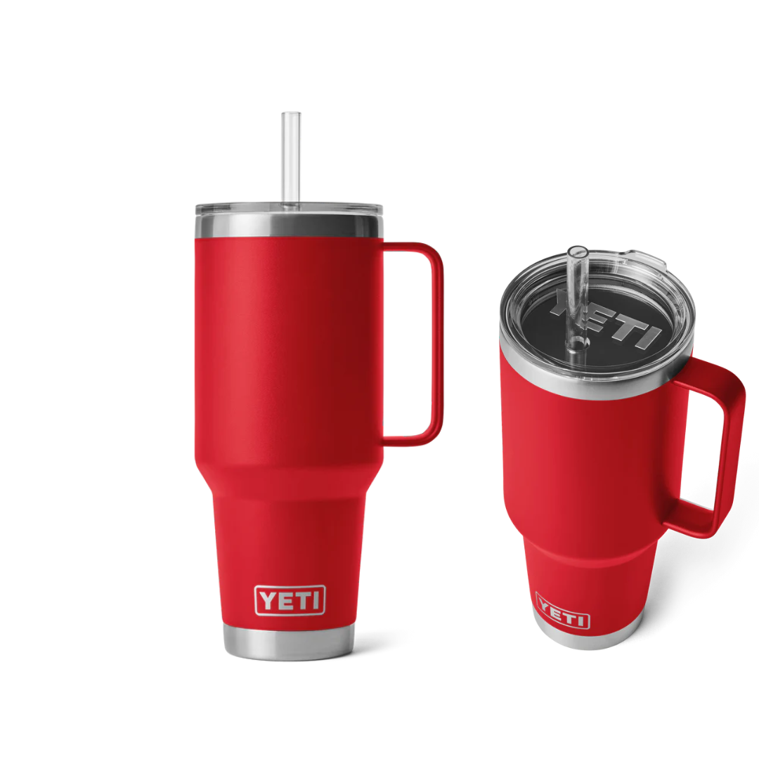 Rambler 42 Oz Straw Mug - ENJOY THE OUTDOORS