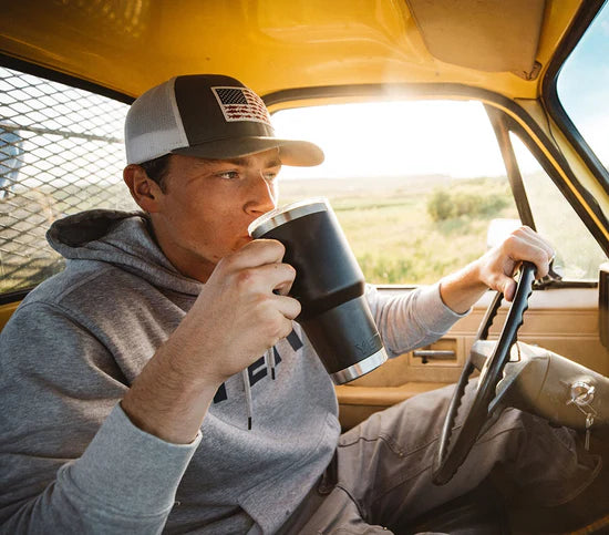Rambler 30 Oz Travel Mug - ENJOY THE OUTDOORS