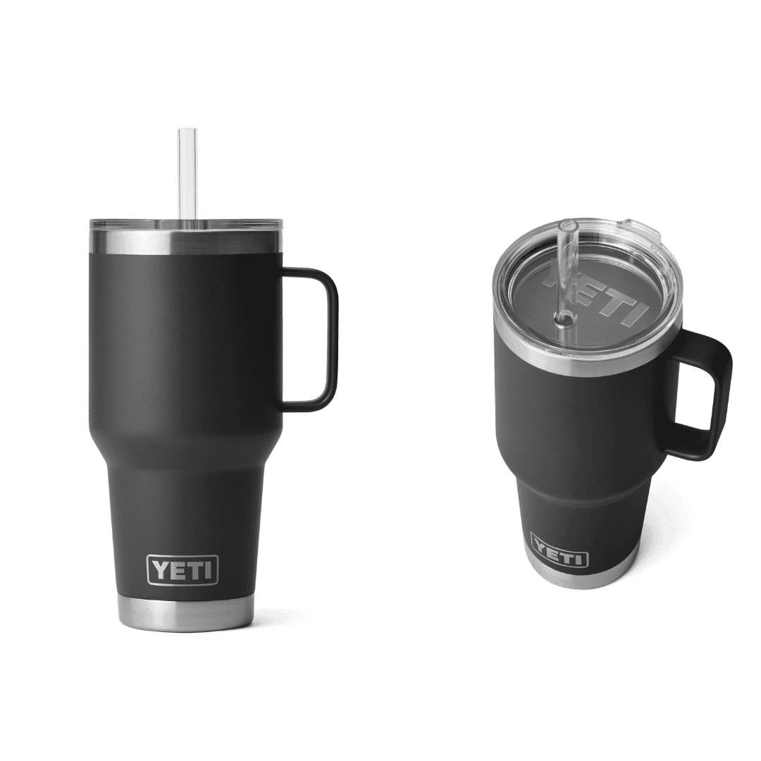 Rambler 35 Oz Straw Mug - ENJOY THE OUTDOORS