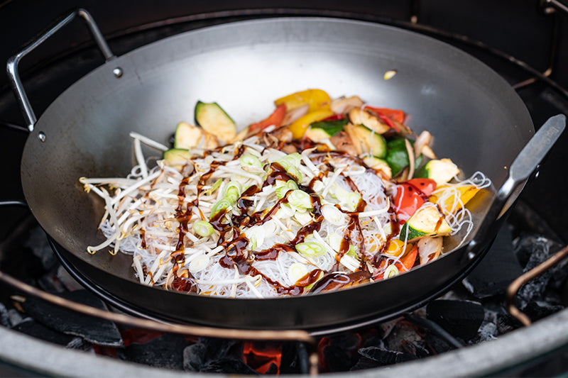 Grill-WOK aus Kohlenstoffstahl