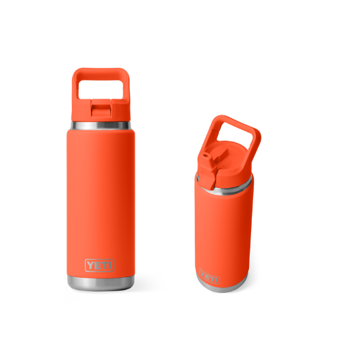 Rambler 26oz Colored Straw Bottle (760 ml)