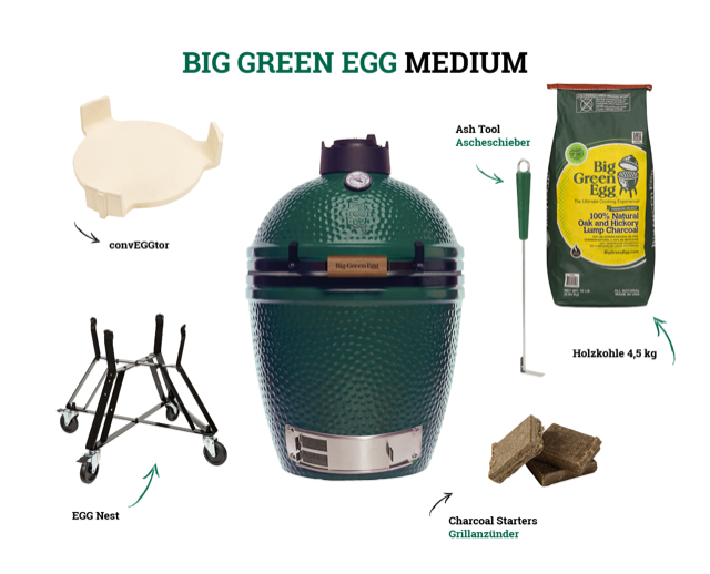 Starterset Big Green Egg Medium