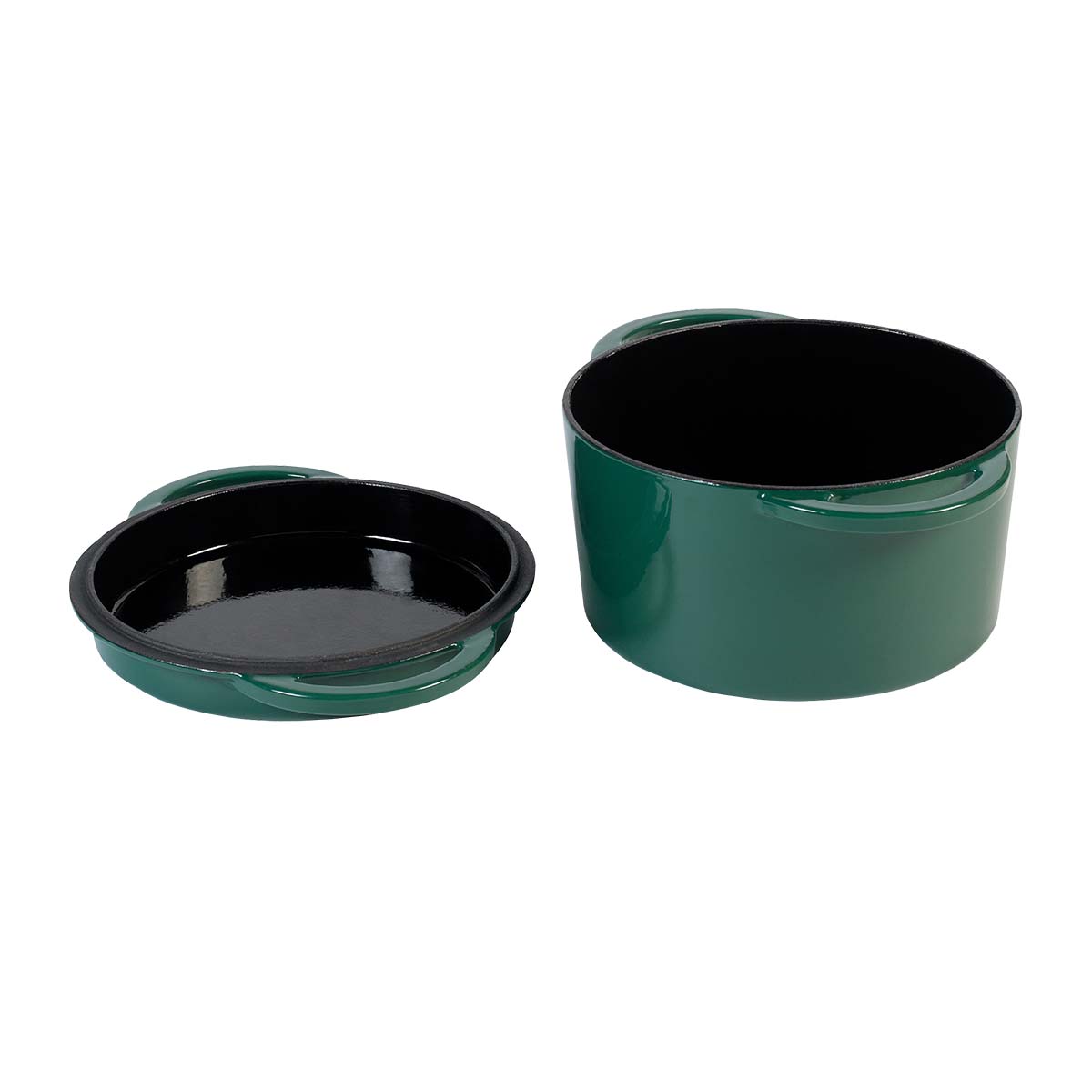 Green Dutch Oven Rund - ENJOY THE OUTDOORS