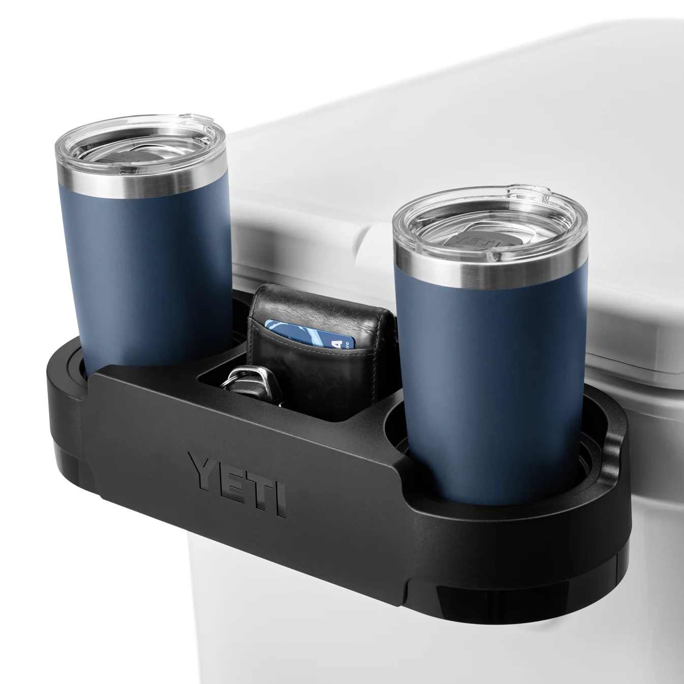 Roadie Wheeled cool Box Cup Caddy