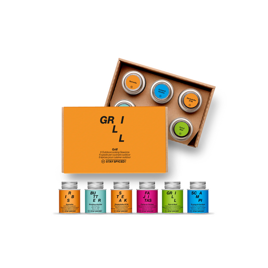 GRILL | Gewürz Set | 6er Geschenkbox